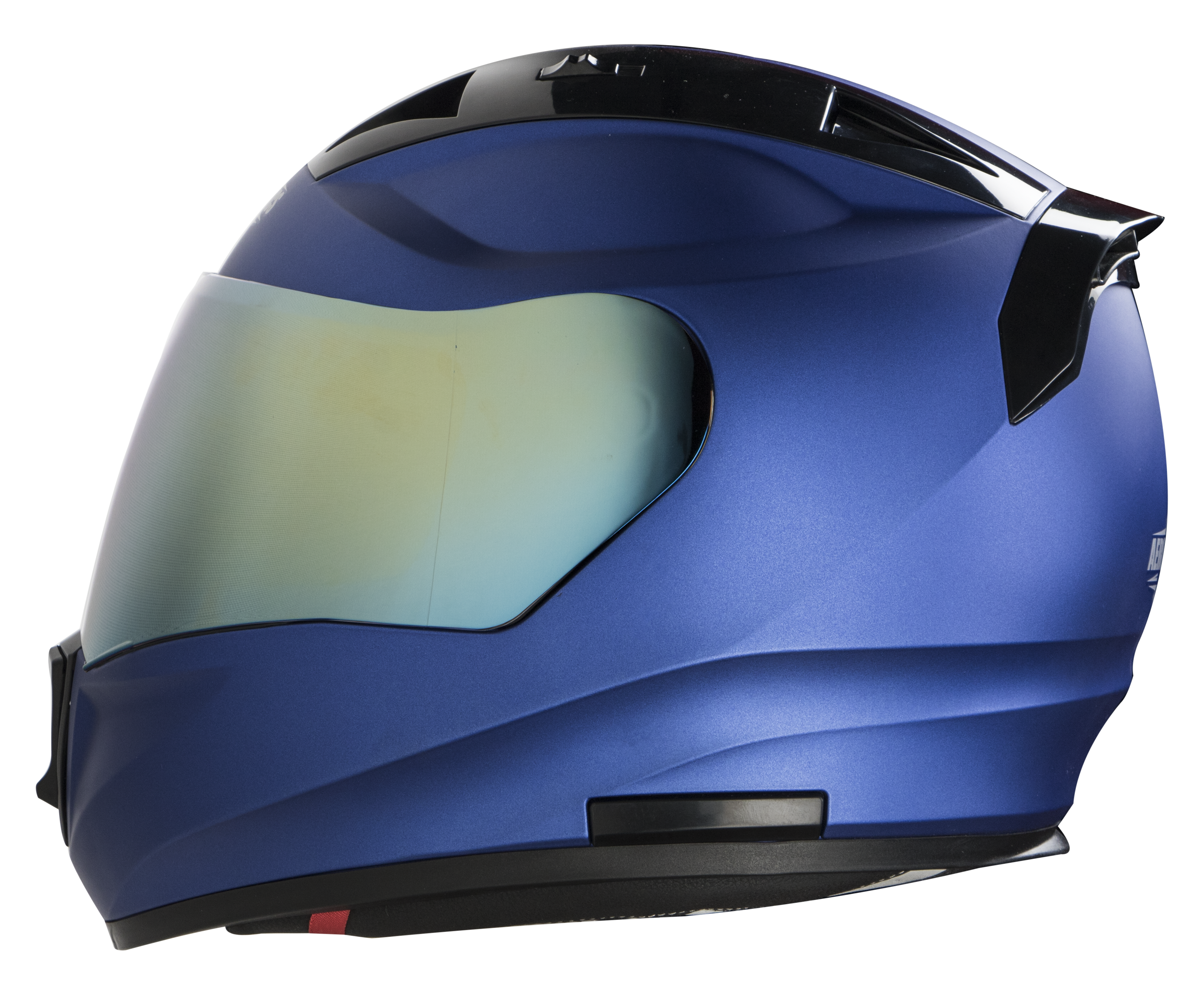 SA-1 Aeronautics Mat Y. Blue ( Fitted With Clear Visor Extra Gold Chrome Visor Free)